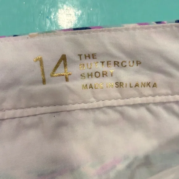 🐚 Lilly Pulitzer Pastel Seashell Oh Shelli Buttercup Shorts 🐚 - Picture 3 of 5